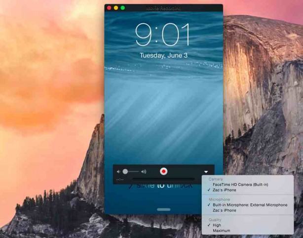 Registrare lo schermo di iPad? Con OS X Yosemite sarà possibile