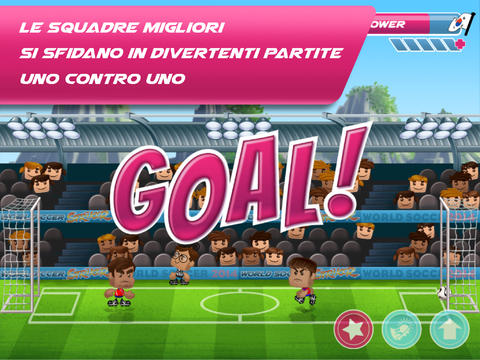 World Soccer Striker iPad pic1