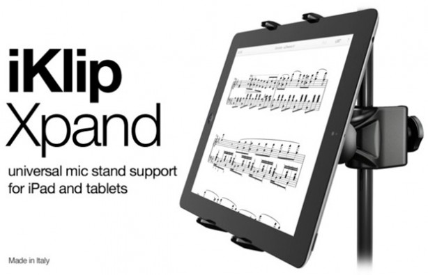 iKlip Xpand: supporto per musicisti e dj per il vostro iPad!
