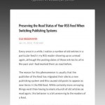 L’ottimo lettore RSS Unread arriva su iPad