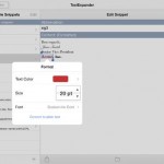TextExpander si aggiorna con il supporto ad una nuova tastiera