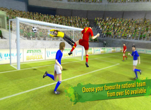 Striker Soccer Brazil: un nuovo gioco “mondiale” su iPad