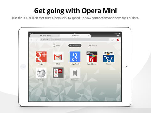 Opera Mini: disponibile aggiornamento con nuova grafica