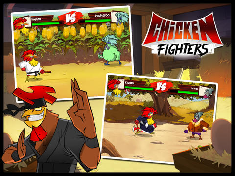 Chicken Fighters iPad pic1
