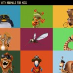I bambini imparano l’inglese con iPad e l’applicazione Crazy Animals