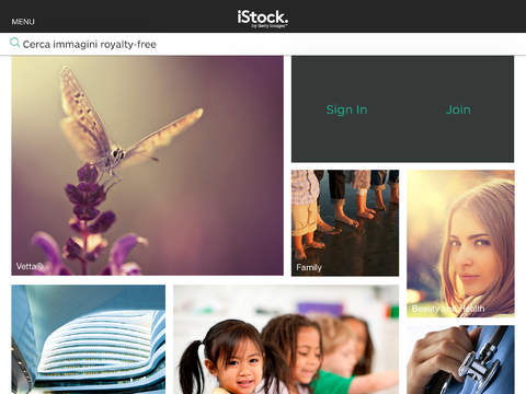 iStock, tante immagini “royalty free” disponibili sul tuo iPad