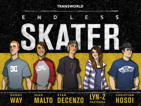 Transworld Endless Skater: eseguite enormi voli in air, lunghi grind e grandi flip