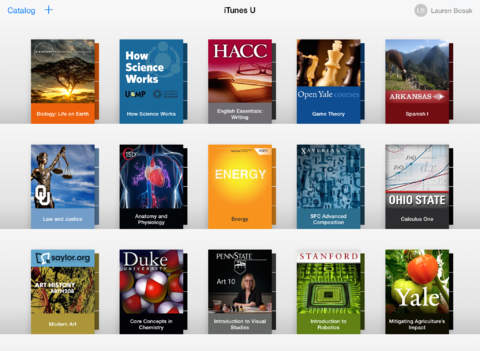 iTunes U si aggiorna: è ora possibile creare corsi su iPad