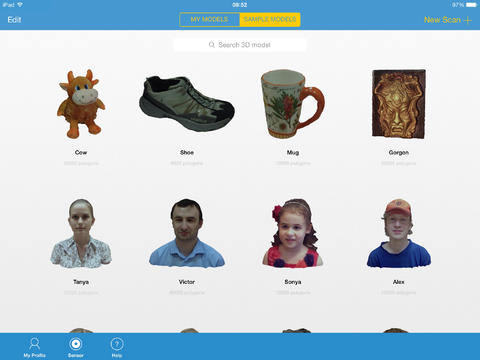 itSeez3D: un’app per la scansione in 3D