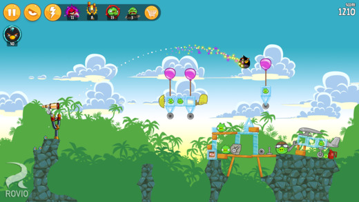 Angry Birds si aggiorna con 15 nuovi livelli