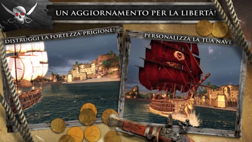 Gratis su App Store il gioco “Assassin’s Creed Pirates”