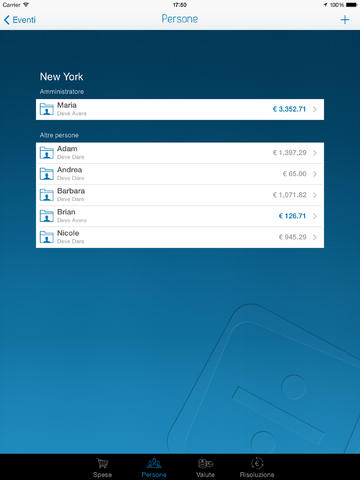 Pay&Share - Cassa Comune iPad pic0