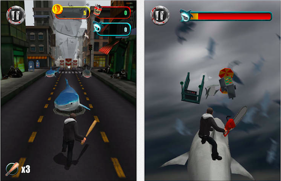Combatti contro gli squali volanti in Sharknado, il gioco ufficiale disponibile su App Store