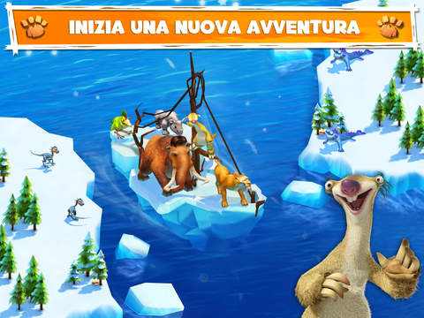 Gameloft pubblica su App Store “L’era glaciale – Le avventure”