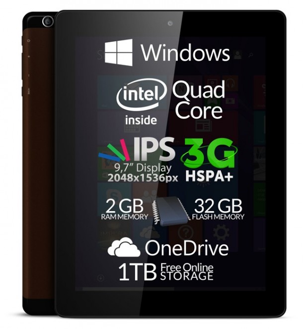 Allview Impera i10G: il tablet Windows da 9,7 pollici al prezzo di 279 €