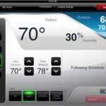 Regola la temperatura di casa da iPad con il sistema Total Connect Comfort