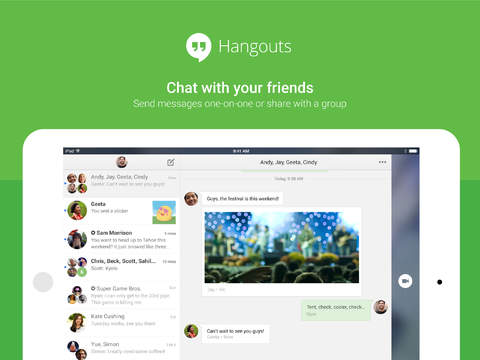 Google Hangouts per iOS si aggiorna con il supporto alle chiamate audio