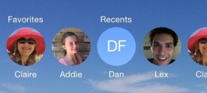 Ecco la nuova gestione dei contatti preferiti in iOS 8