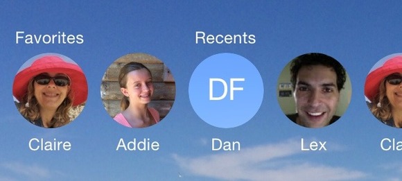 Ecco la nuova gestione dei contatti preferiti in iOS 8