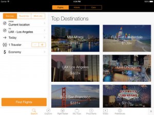 Nuovo design per KAYAK