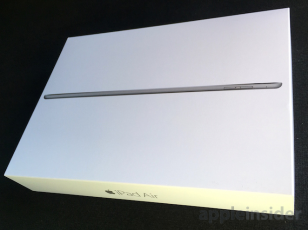 Primo unboxing dell’iPad Air 2