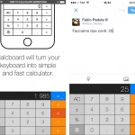 Calcboard: operazioni matematiche con la tastiera calcolatrice