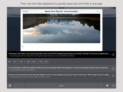 Clips: il widget che migliora la funzione del copia-incolla