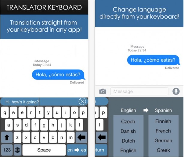 Con Translator Keyboard la tastiera dell’iPad traduce il testo che scrivi