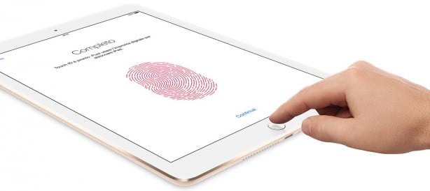 Il Touch ID arriva su iPad Air 2