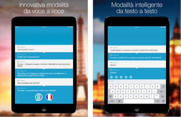Parla e Traduci: il traduttore vocale per iPad