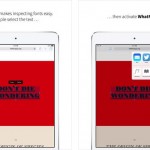 Scopri il nome del font con WhatFont, estensione per Safari