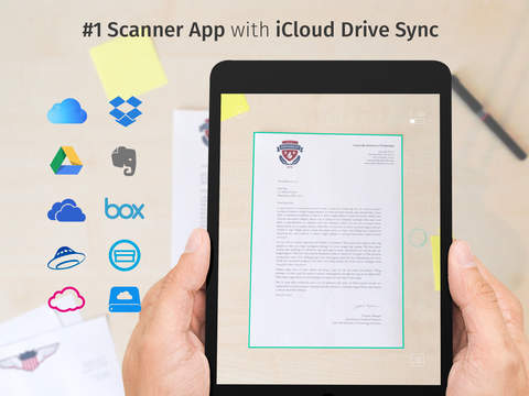 iCloud Drive arriva in Scanbot