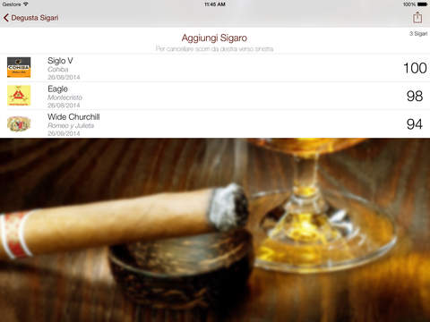 Su iPad l’app che ti insegna a degustare un sigaro