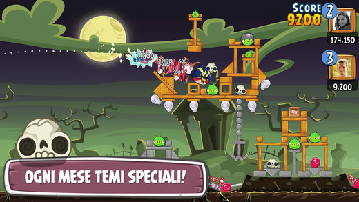 Rovio aggiorna Angry Birds Friends