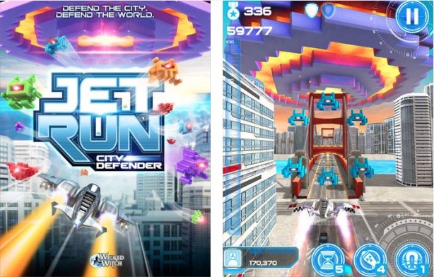 “Jet Run: City Defender” – nuovo endless runner con grafica in stile Minecraft