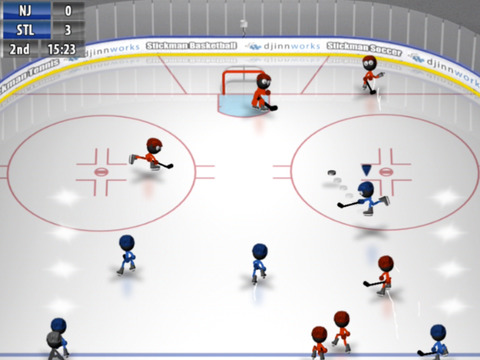I famosi personaggi stilizzati tornano sul campo con Stickman Ice Hockey
