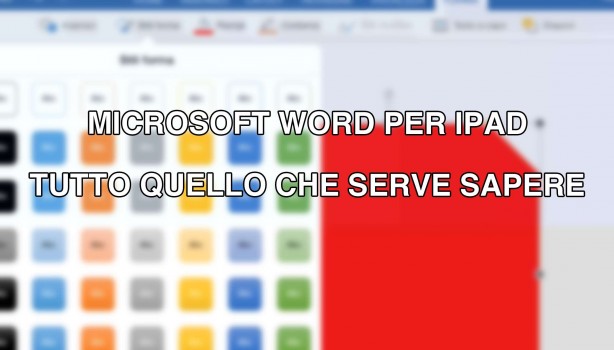 Microsoft Word per iPad – Tutto quello che c’è da sapere [VIDEO]
