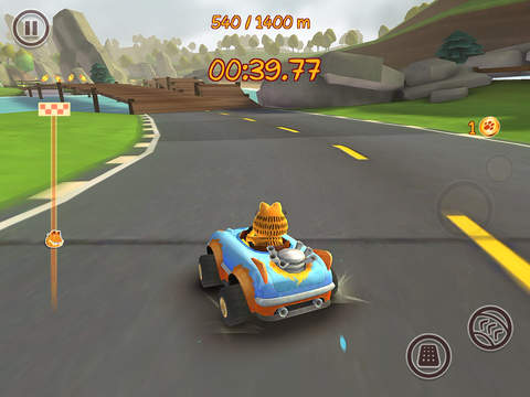 Garfield Kart: un nuovo gioco in stile Mario Kart