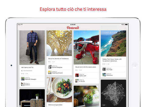 Nuovo update per Pinterest