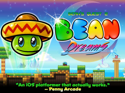 Bean Dreams: platform game per iPad con protagonista un fagiolo messicano salterino