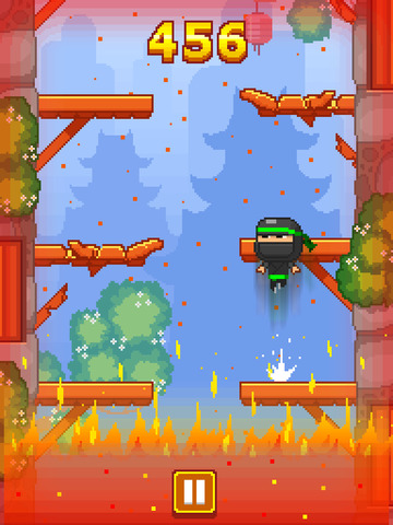 Agile come un ninja nel nuovo gioco Ninja Escape