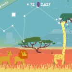 Scappa dai leoni in Oh My Giraffe