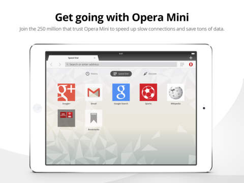 Opera Mini per iOS si aggiorna