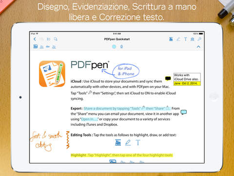 Le annotazioni sui PDF grazie a PDFPen 2