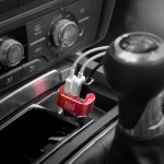 Caricabatterie da auto “tizi Turbolader 3x Mega di equinux” con tre porte USB