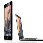 Ecco un nuovo render che mette a confronto iPad Pro e MacBook Air 12″