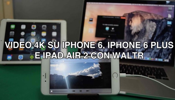 iPad Air 2 può registrare e riprodurre video in 4K