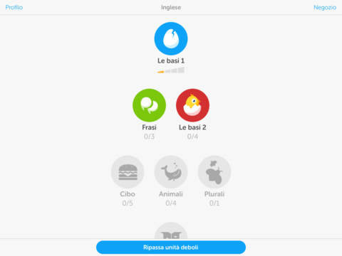 Nuovo aggiornamento per Duolingo