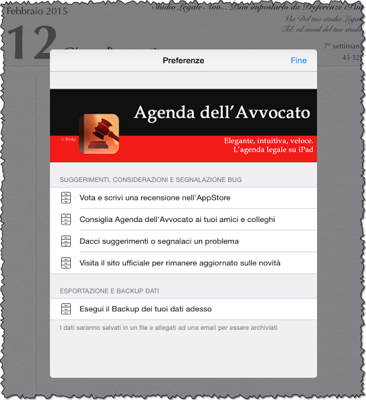 Agenda dell’Avvocato 3.0: sempre più strumenti per i legali con l’iPad…