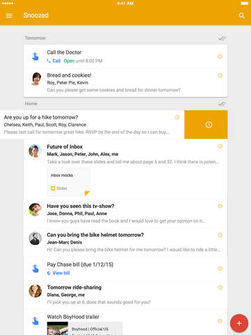 Inbox by Gmail iPad pic1